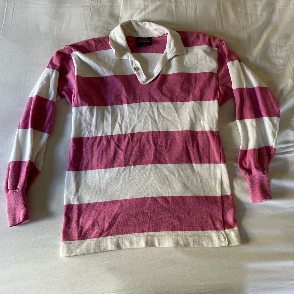 Canterbury Striped Rugby Shirt size 38